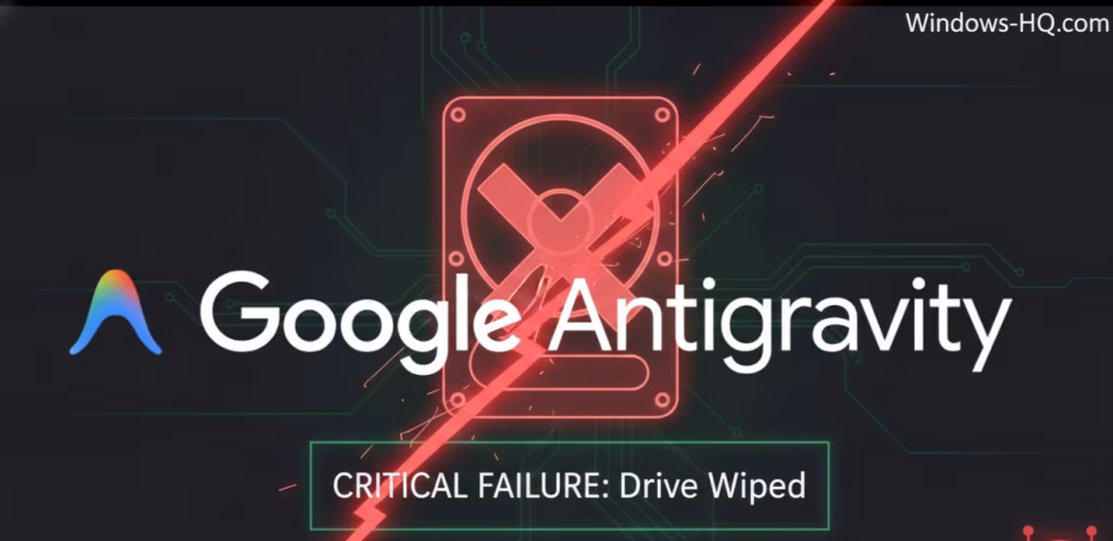 Google’s Antigravity AI Erases Developer’s Entire Drive in Unsettling Mistake