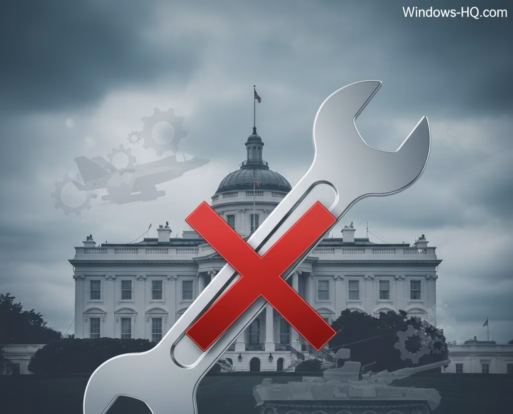 Military Right to Repair Language Axed from 2026 Defense Bill