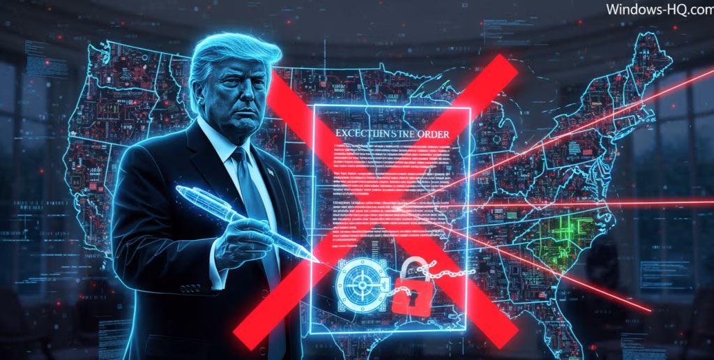 Trump Signs Executive Order to Challenge ‘Burdensome’ State AI Laws