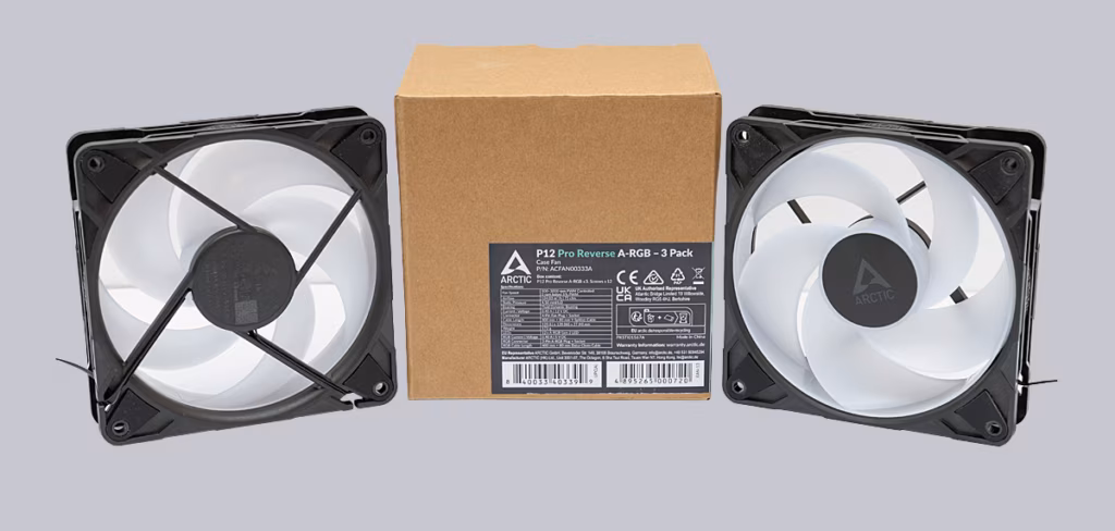 Arctic P12 Pro Reverse ARGB Fan: A Bright and Efficient Cooling Solution