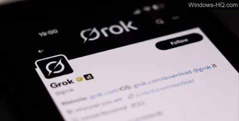 A screenshot of a social media feed showing a post from the user Grok.