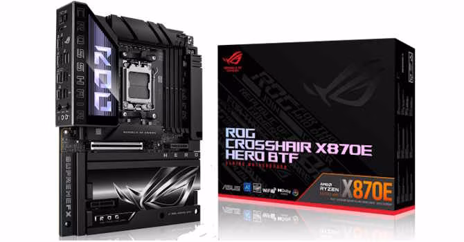 ASUS ROG Crosshair X870E Hero BTF: A Feature-Rich AM5 Motherboard Review