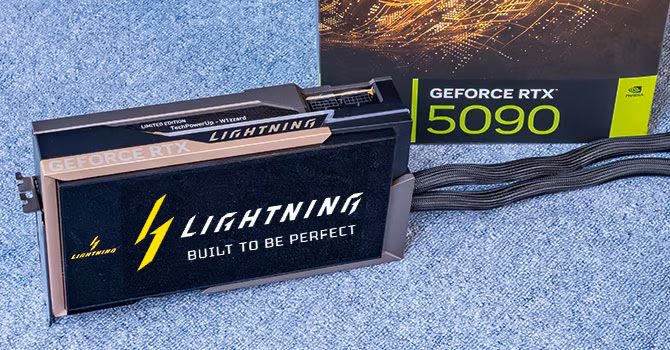 MSI RTX 5090 Lightning Z Review: A Masterclass in GPU Engineering