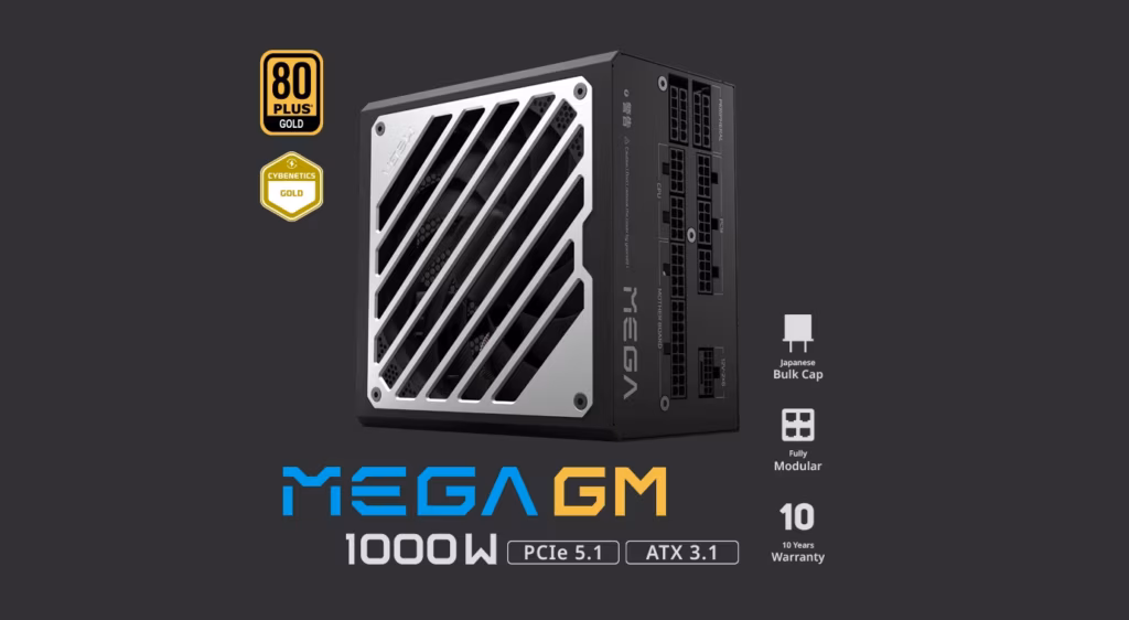 FSP MEGA GM Series Introduces ATX 3.1 and PCIe 5.1 Power Supplies
