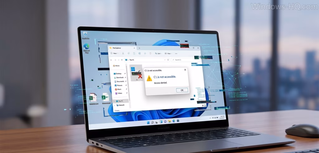 Windows 11 Update Bug Denies C Drive Access on Samsung Devices