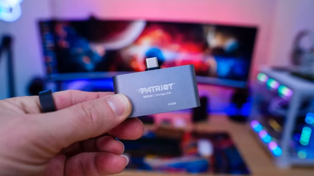 Patriot MD330 Storage Hub Combines M.2 Enclosure With USB-C Dock