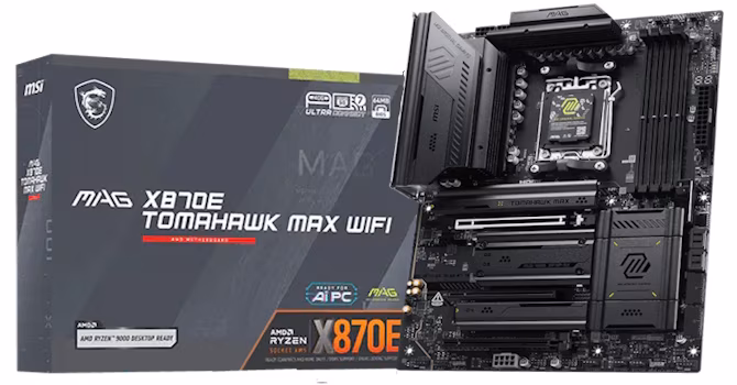 MSI MAG X870E Tomahawk Max Wi-Fi Adds Overclocking Features