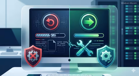 Diagram showing various technical process icons on a computer screen.