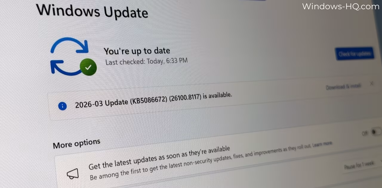 Microsoft Forces Windows 11 25H2 Update on Existing 24H2 Users