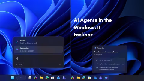 Microsoft Confirms AI Agents are Returning to Windows 11 Taskbar