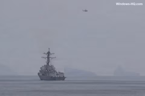 Iran Re-Closes Strait of Hormuz Amid US Blockade, Vessels Report Fire