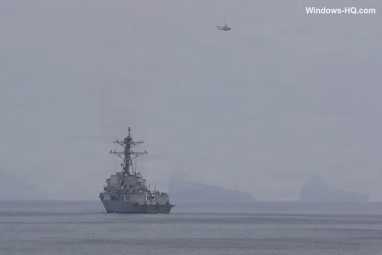Iran Re-Closes Strait of Hormuz Amid US Blockade, Vessels Report Fire
