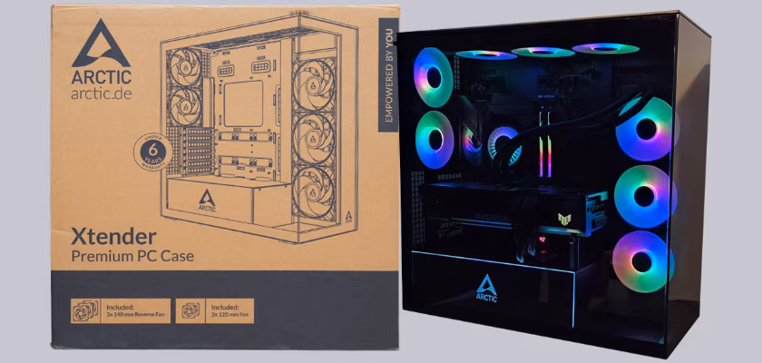 Arctic Xtender VG Case: An Elegant and Powerful Foundation for Premium PC Builds