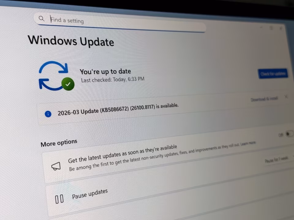 Windows 11 Update Experience Gains User Control with New Features