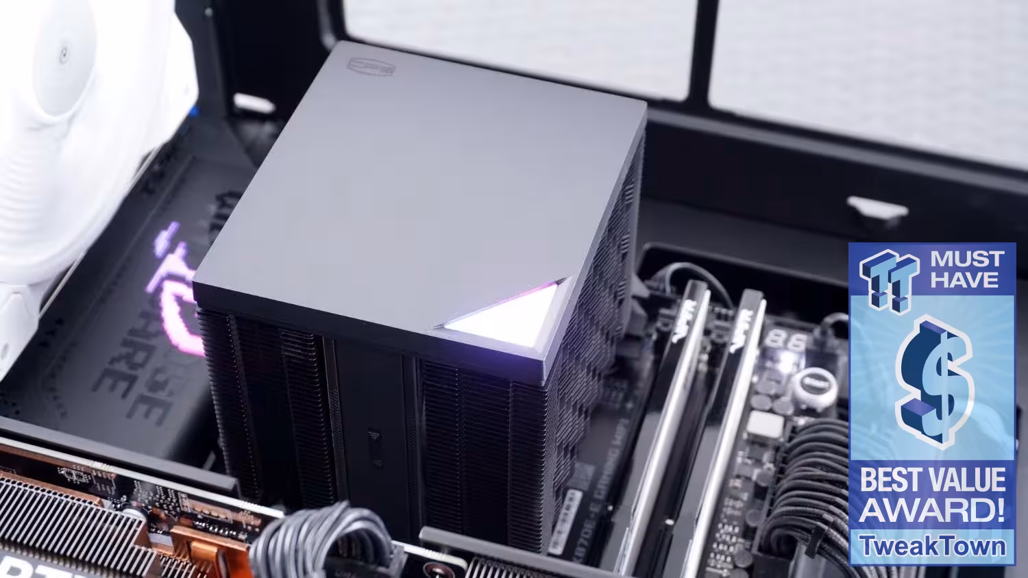 PCCooler RZ620M X: Compact Power Meets Style in Mini Dual-Tower Design