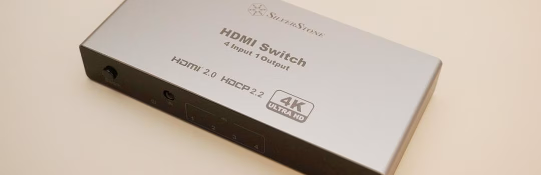 Manages Multiple Devices: Review of SilverStone HSW41 HDMI Switch