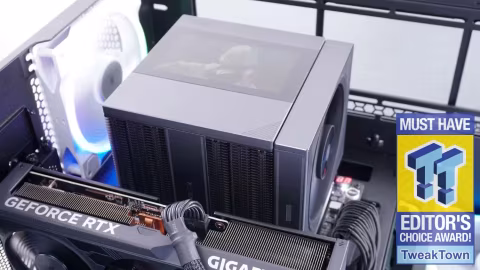 PCCooler RZ820 Display: Reviewing a Flagship Air Cooler with Integrated LCD Screen