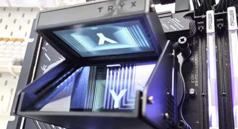 Holographic Display Redefines AIO Liquid CPU Cooling with the TRYX HOLO ARGB 360